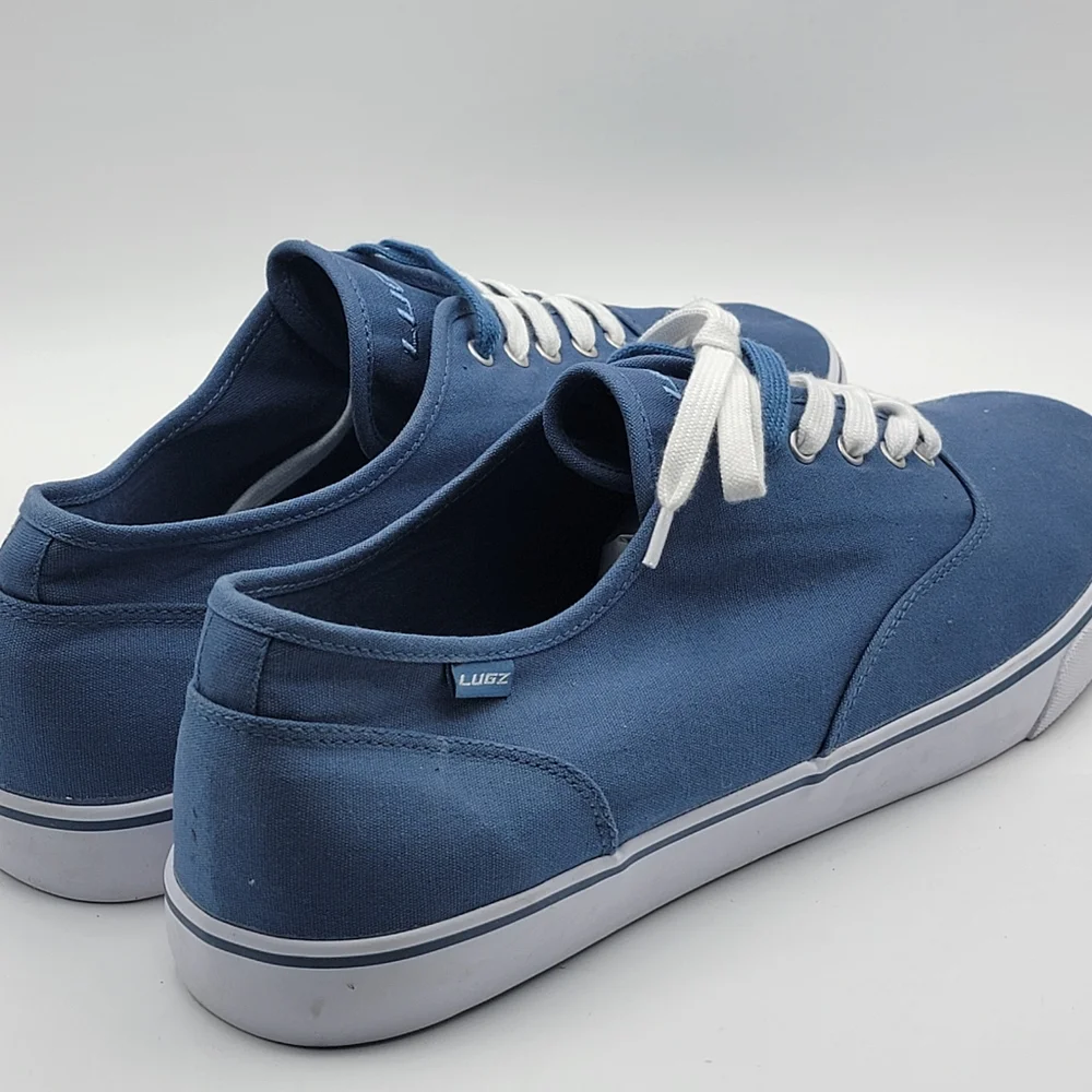 Lugz Men's Denim Blue Sneakers with White Accents SIZE 16  #1667‎